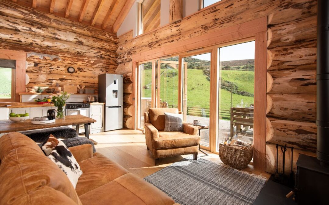 Wow Growl Comparison Luxury Log Cabin with Hot Tub Scottish Borders | Eildon Melrose
